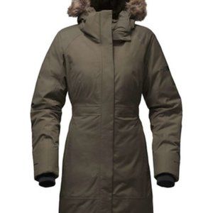 North Face Women's Arctic Down Parka - M/Green